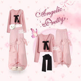 Oneset Pinky Girl Remaja Dewasa Korean Style - KK218